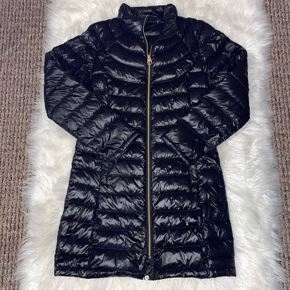 calvin klein black premium down jacket
